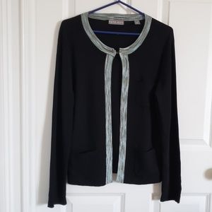 Vintage Kate hill Open black cardigan.